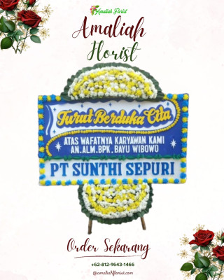 Papan Bunga Duka di Pelamunan